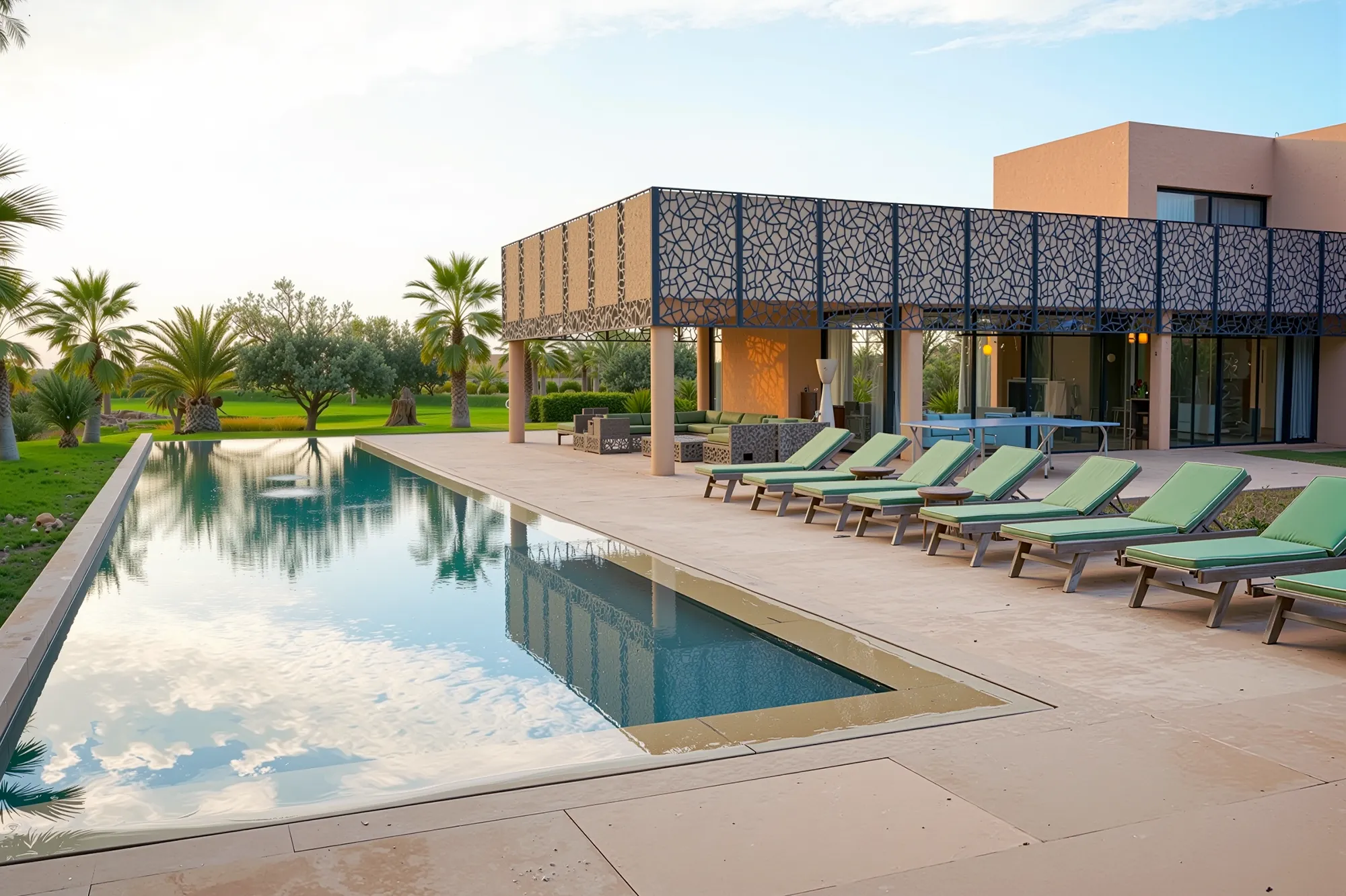 Villa Rose – Golf d’Amelkis Bab Eden Location Villa Marrakech Villa Rose 19