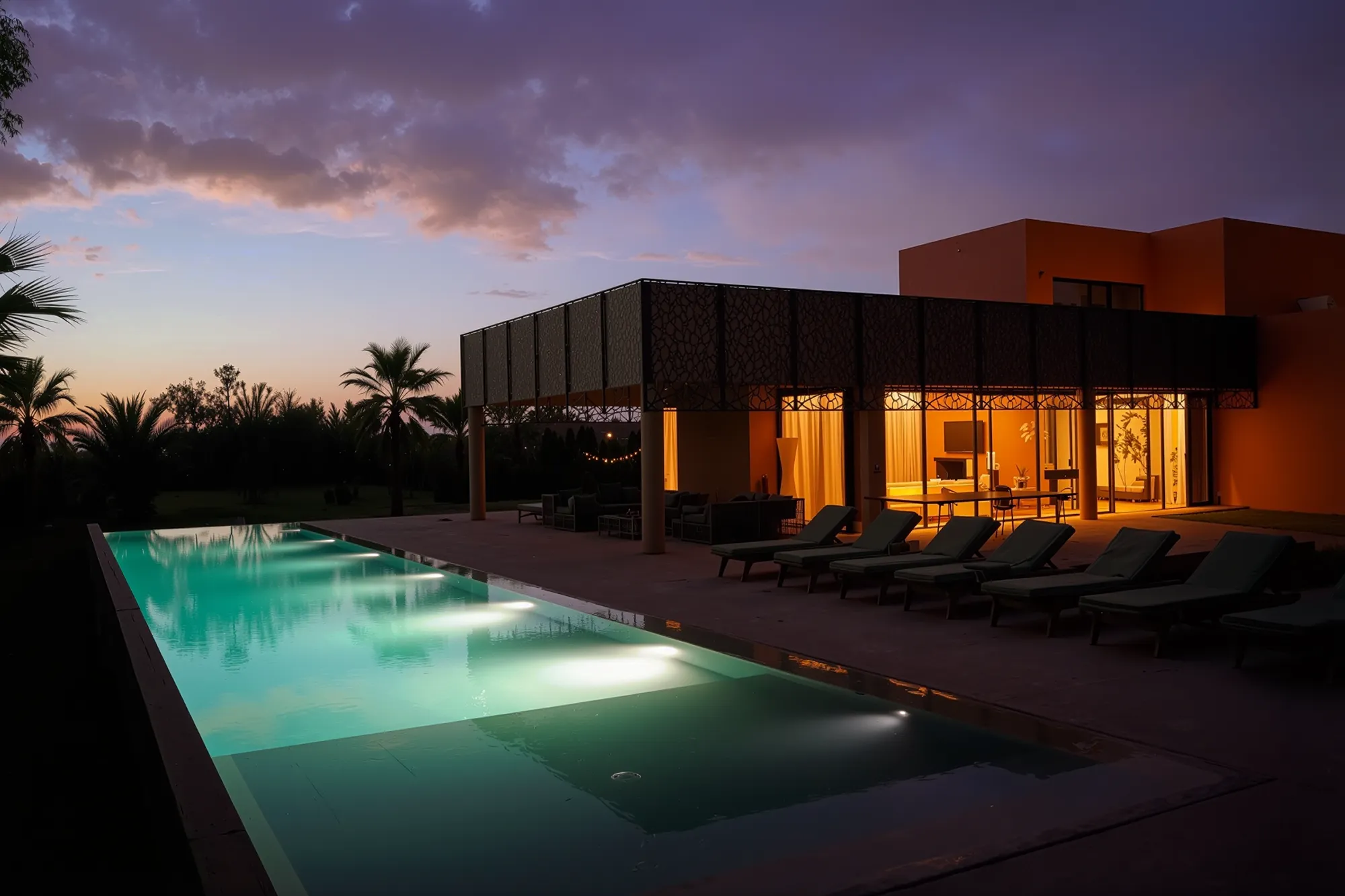 Villa Rose – Golf d’Amelkis Bab Eden Location Villa Marrakech Villa Rose 26